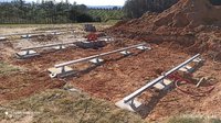 RD Lázně Bělohrad - dřevostavba Domesi s.r.o. - tvorba betonových patek + kompletní přípojky