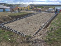 RD Brzkov (Jihlava) - zděný dům - základová deska + kompletní přípojky