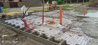 RD Čelákovice - zděný dům- základová deska + kompletní přípojky