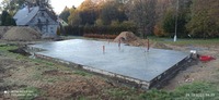 RD Dolní Heřmanice (Lanškroun) - dřevostavba Haas Fertigbau - základová deska + kompletní přípojky